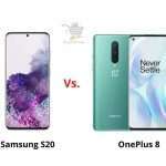 OnePlus 8 vs Samsung S20